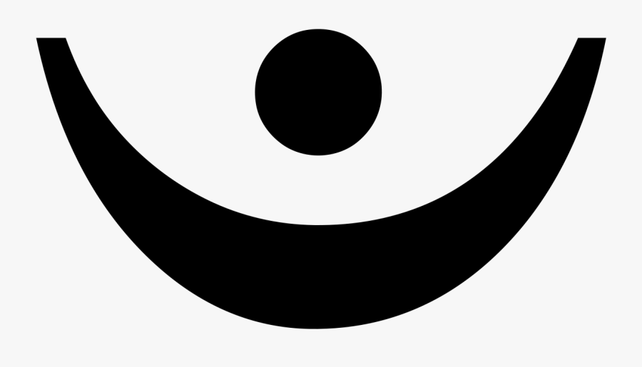Half Moon With Dot Symbol , Free Transparent Clipart ClipartKey