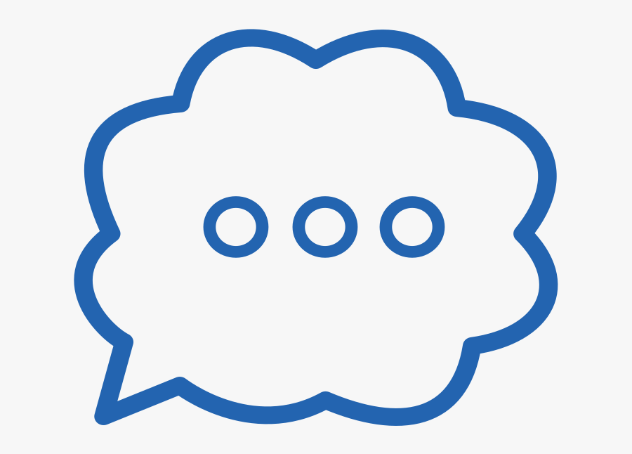Speech Bubble Icon Svg, Transparent Clipart