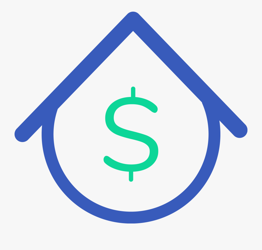 Receiving Rental/sale Proceeds - House Real Estate Clip Art, Transparent Clipart