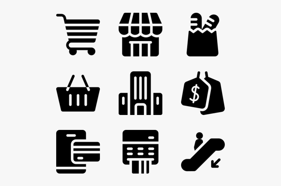 Mall - Date Time Venue Icon, Transparent Clipart