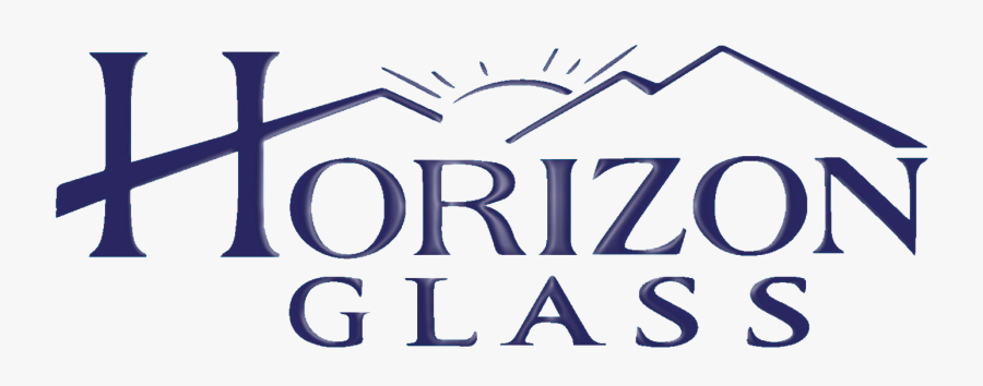Logo - Horizon Glass, Transparent Clipart