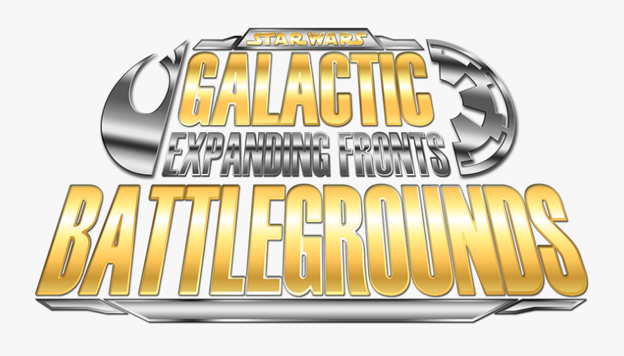 Star Wars ™ Galactic Battlegrounds Saga Logo, Transparent Clipart