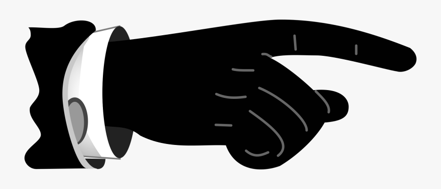 Finger Pointing Right Png - Finger Point To Right Png, Transparent Clipart