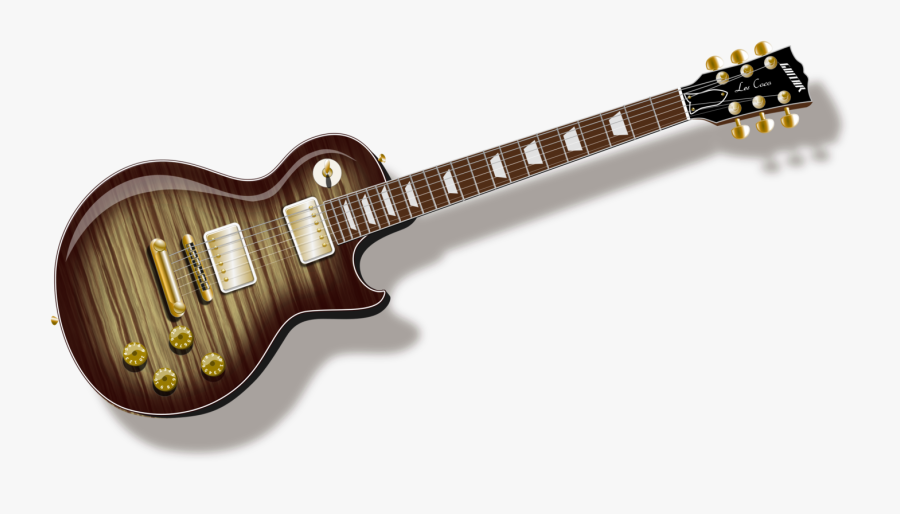 Acoustic Electric Guitar,tiple,string Instrument - Les Paul Guitar Transparent, Transparent Clipart