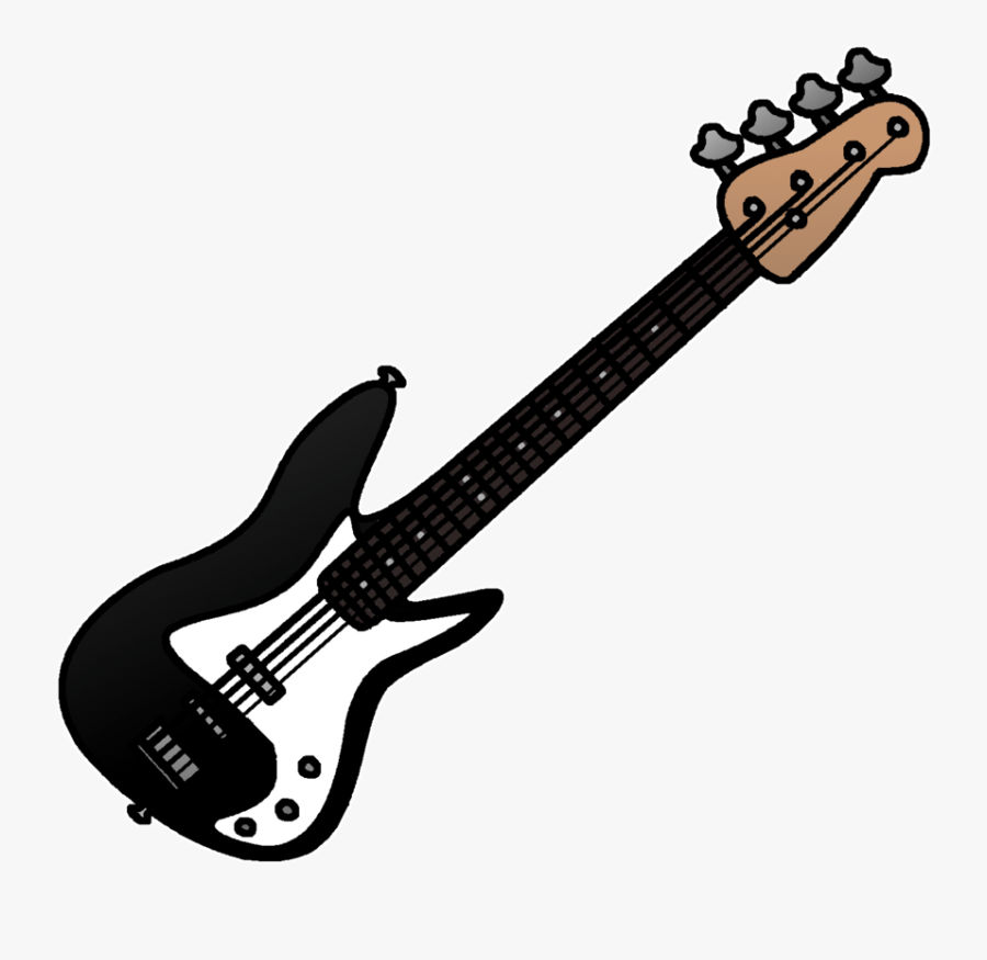 Bass Guitar Clipart, Transparent Clipart