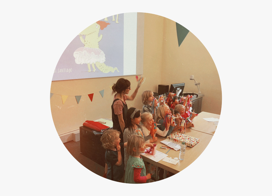 Fabi Santiago"s Unicorn Workshop At Greenwich Book - Girl, Transparent Clipart