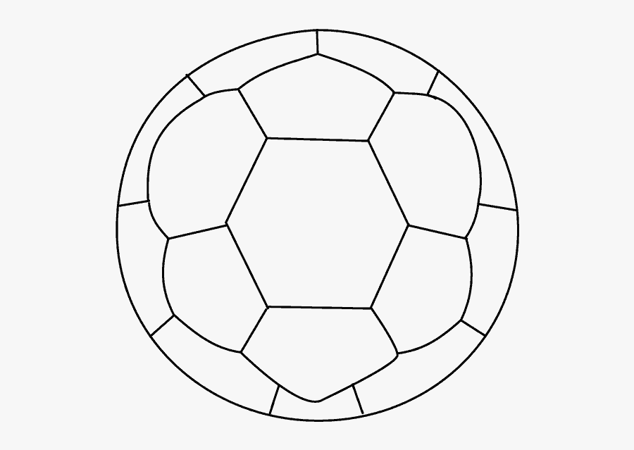Soccerball Drawing Football Transparent Png Clipart - Dribble A Soccer Ball, Transparent Clipart