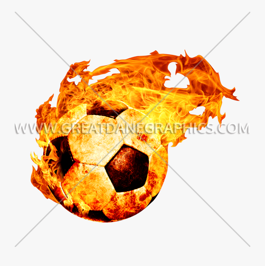 Soccer Production Ready Artwork - Png Transparent Fire Ball, Transparent Clipart