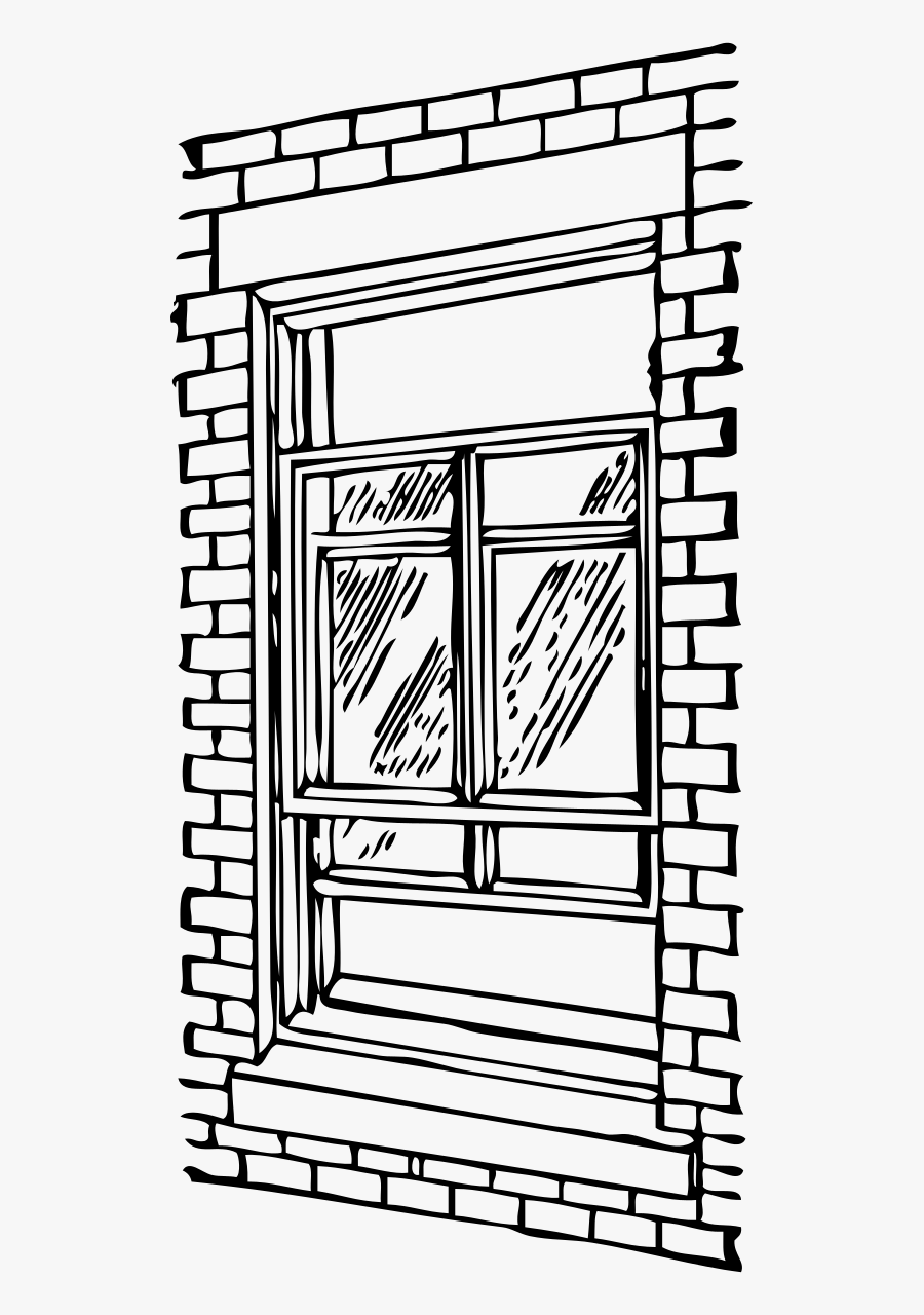 Double Hung Window Clipart By Johnny Automatic - Clip Art, Transparent Clipart
