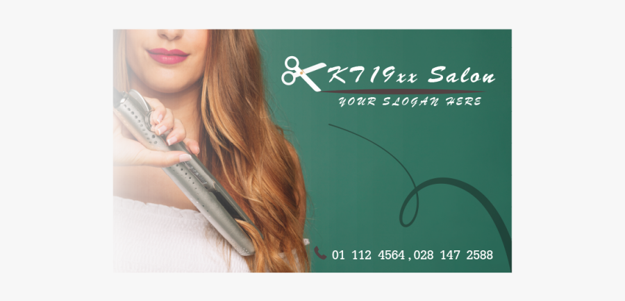 Clip Art Vintage Fashion Hair Salon - Girl, Transparent Clipart