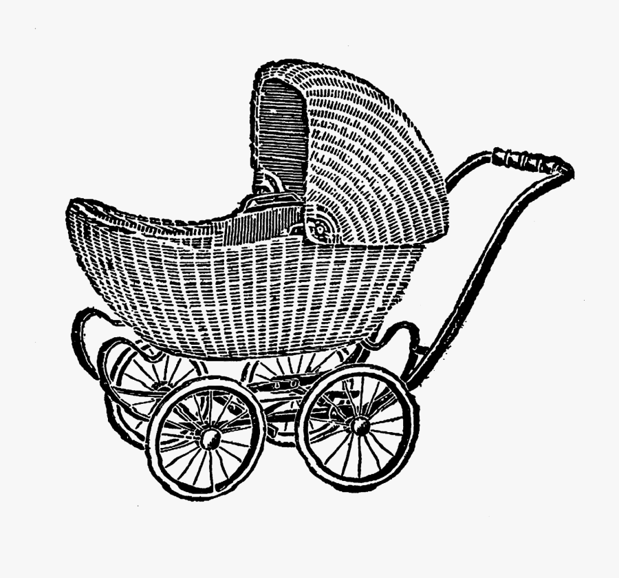 Digital Baby Carriage Downloads - Baby Carriage, Transparent Clipart