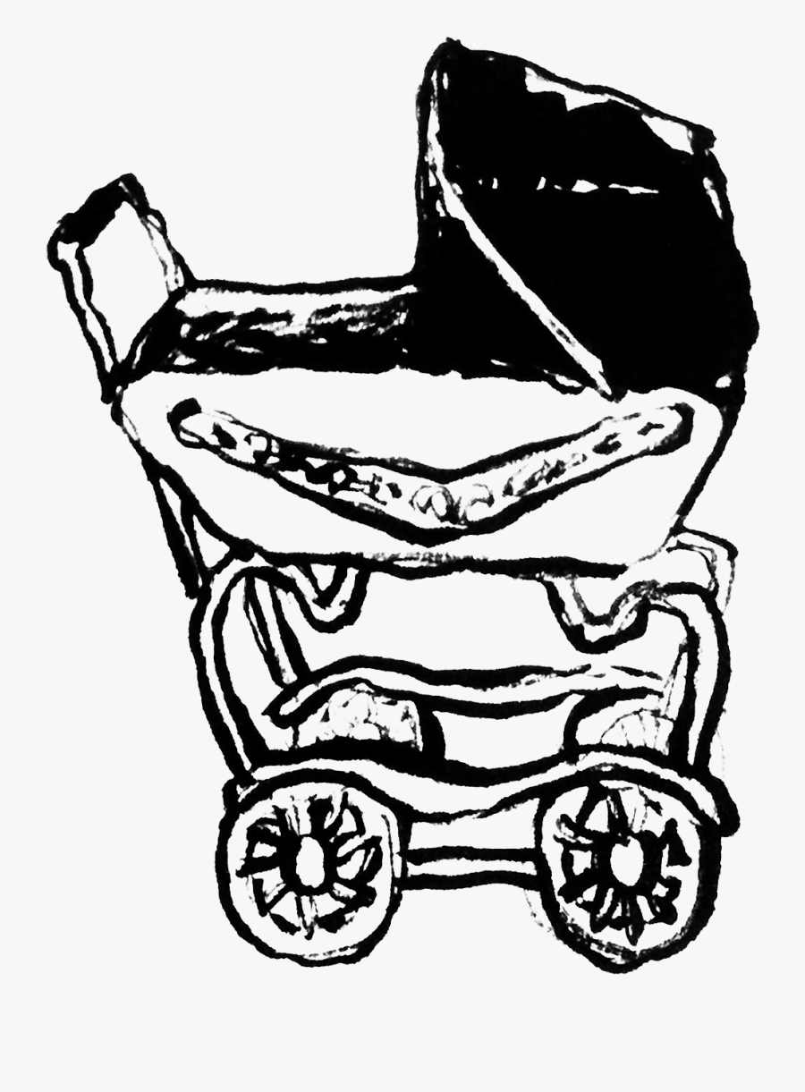 Baby Carriage, Transparent Clipart
