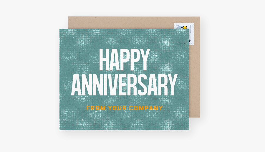 Rustic Business Anniversary Card Design - Whiskers, Transparent Clipart