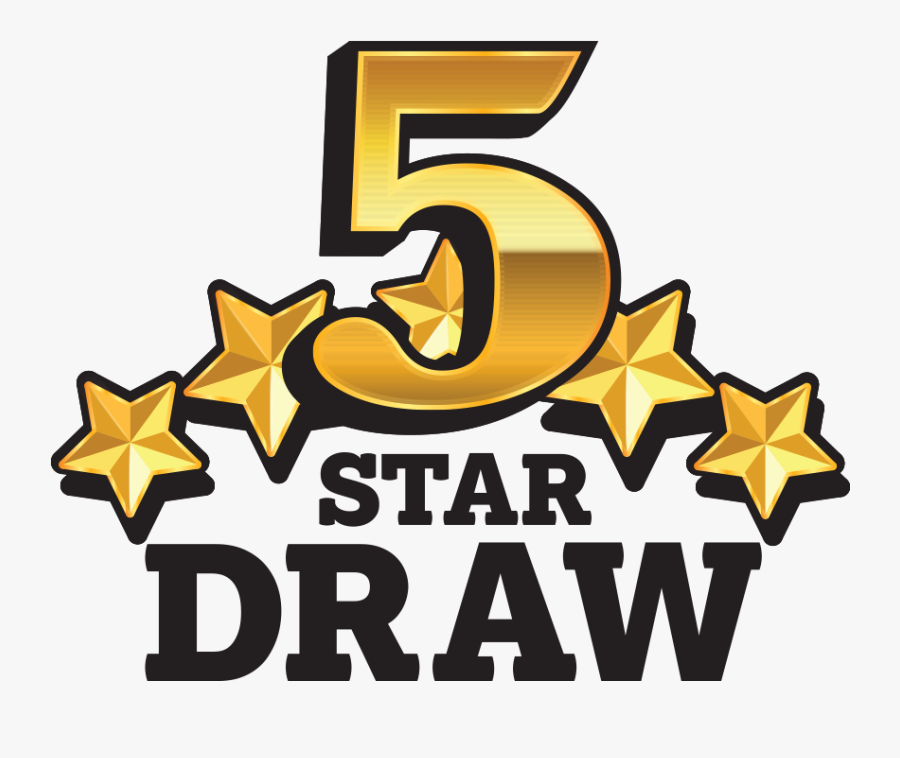 New 5 Star Draw - Hunting, Transparent Clipart