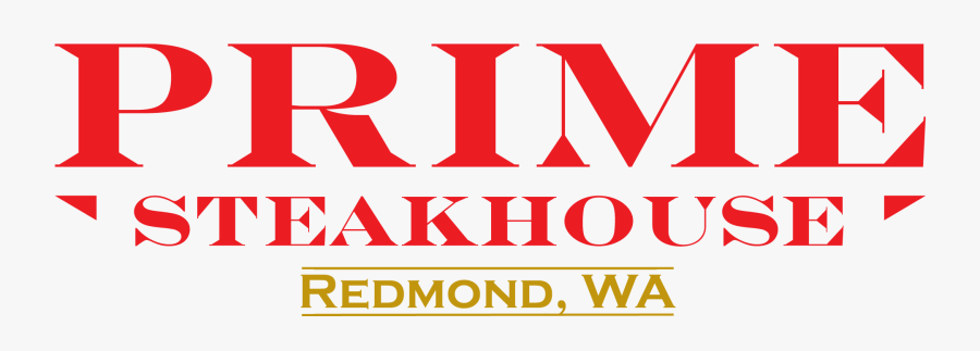 Prime Steakhouse Redmond Wa, Transparent Clipart