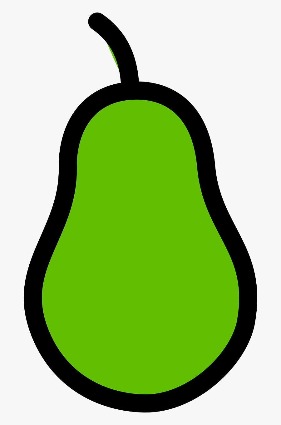 Pear,green Pear,fruit,bosc,free Vector Graphics,free, Transparent Clipart