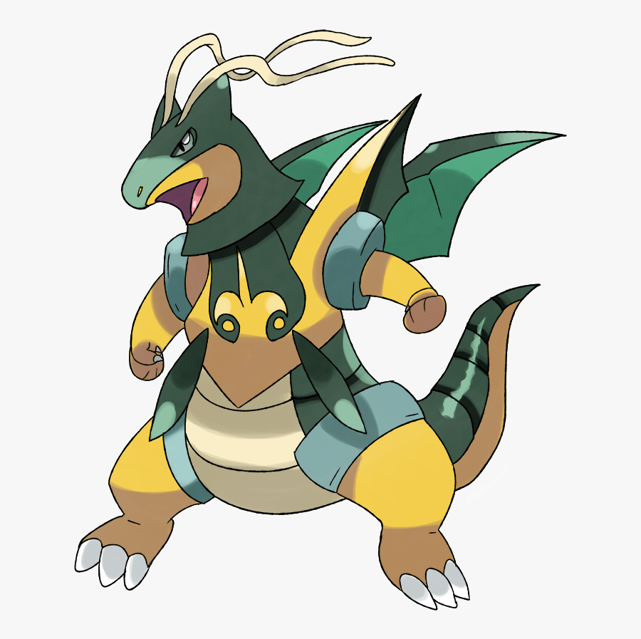 Mega Dragonite Y By Phatmon - Mega Pokemon, Transparent Clipart