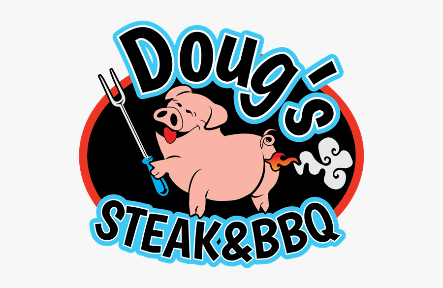 Doug"s Steak And Bbq, Transparent Clipart