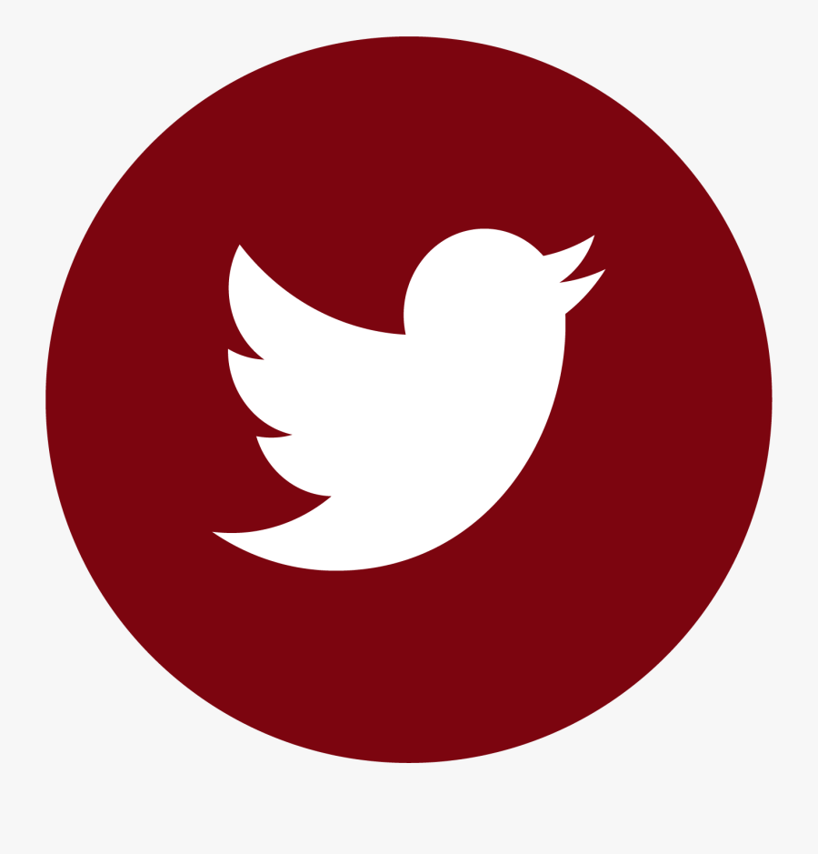 Twitter Icon In Circle, Transparent Clipart