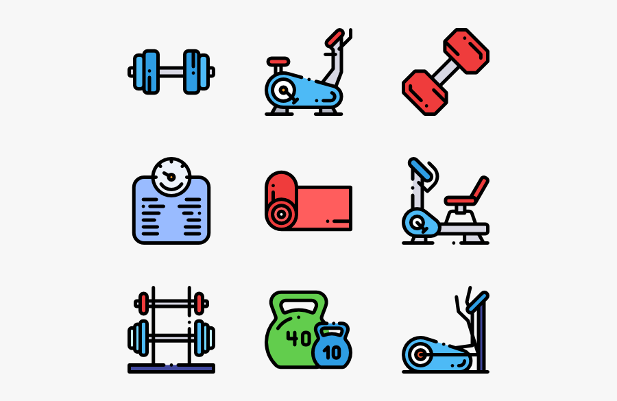 Gym Equipment - Gym Equipments Clipart Png, Transparent Clipart