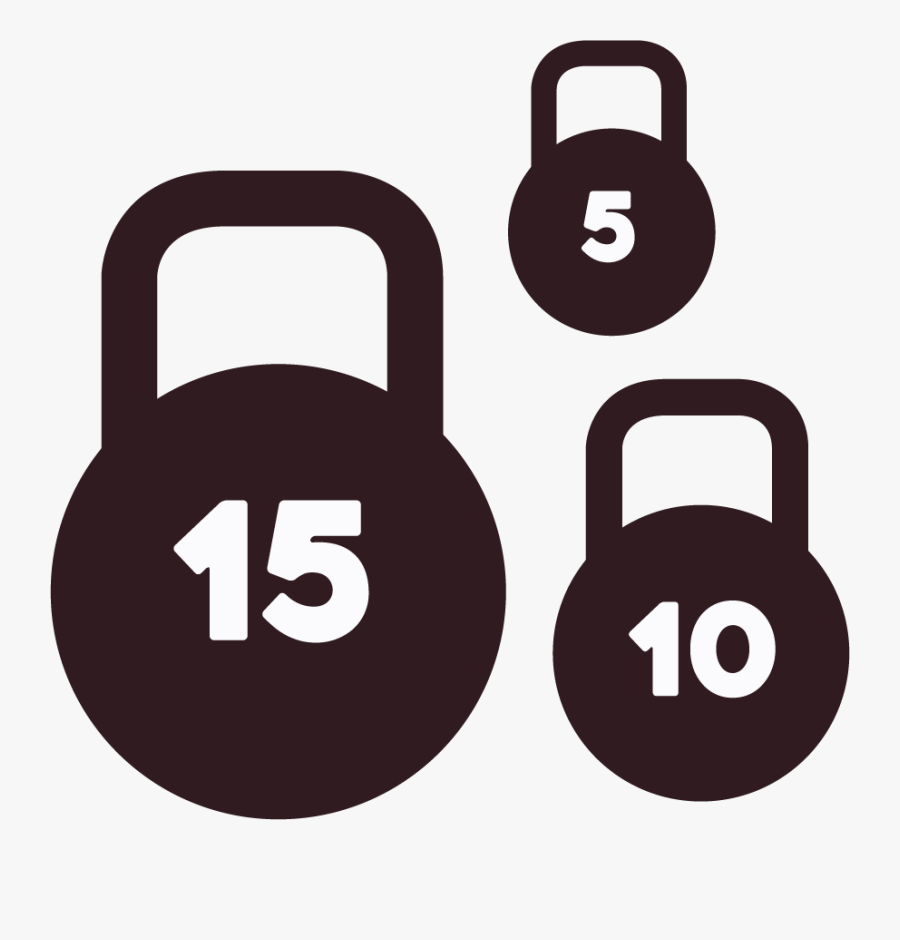 Kettlebell, Transparent Clipart