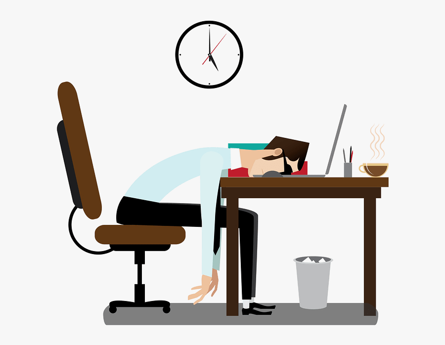 Best Under Desk Exercise Equipment For Office And Cubicle - Office Lunch Break Clipart, Transparent Clipart