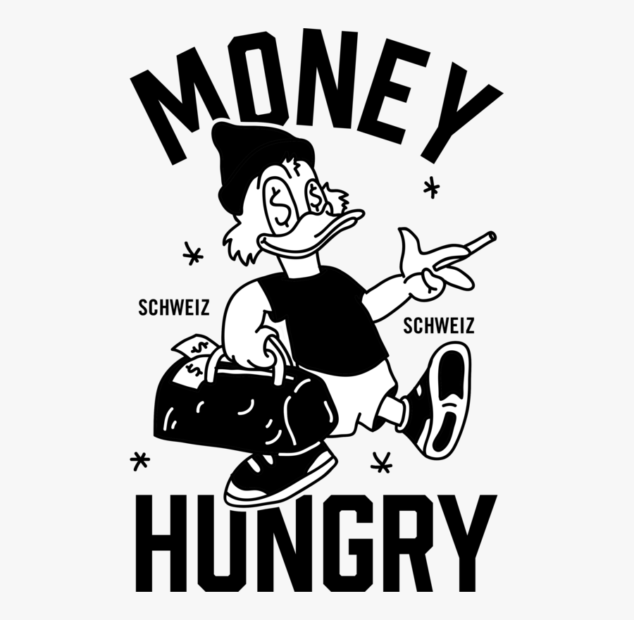 Money Hungry Scrooge, Transparent Clipart