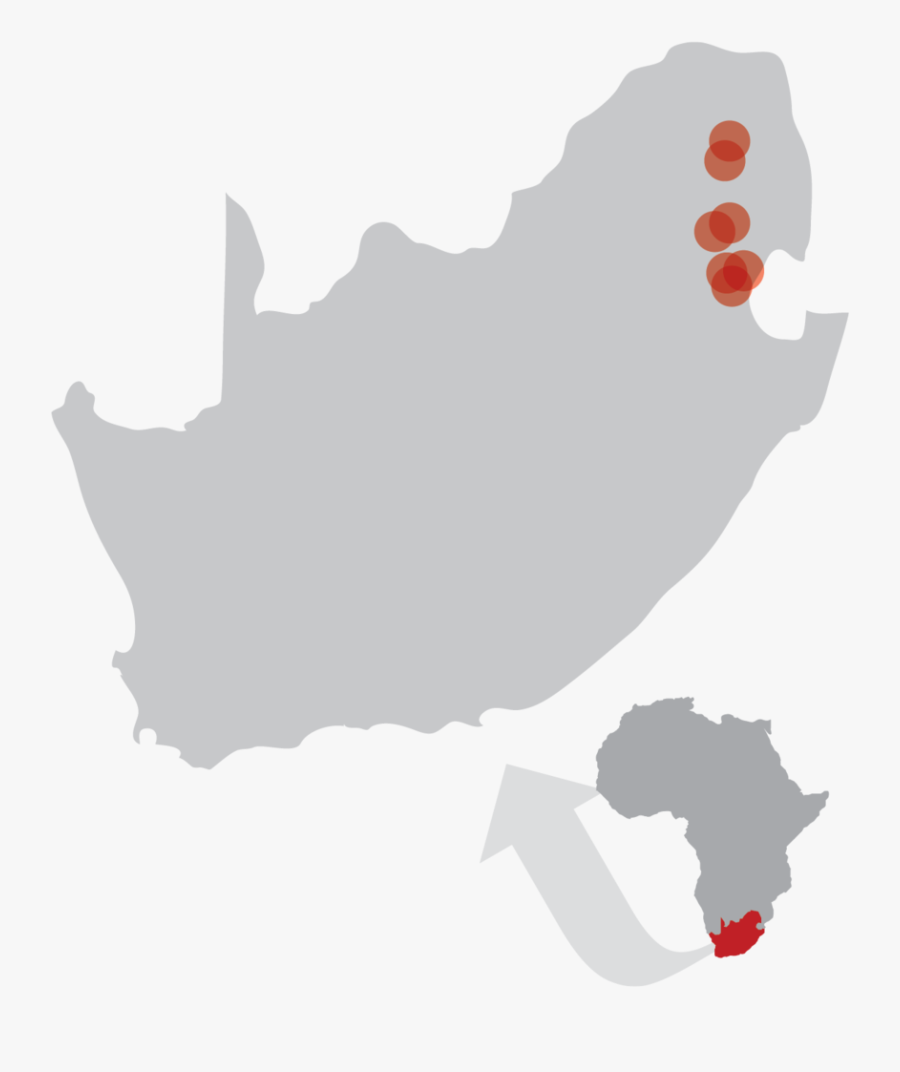 Areas In South Africa Being Impacted By Hands At Work - Western Cape On Map, Transparent Clipart