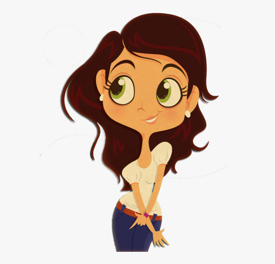 Cartoon Girl Png, Transparent Clipart