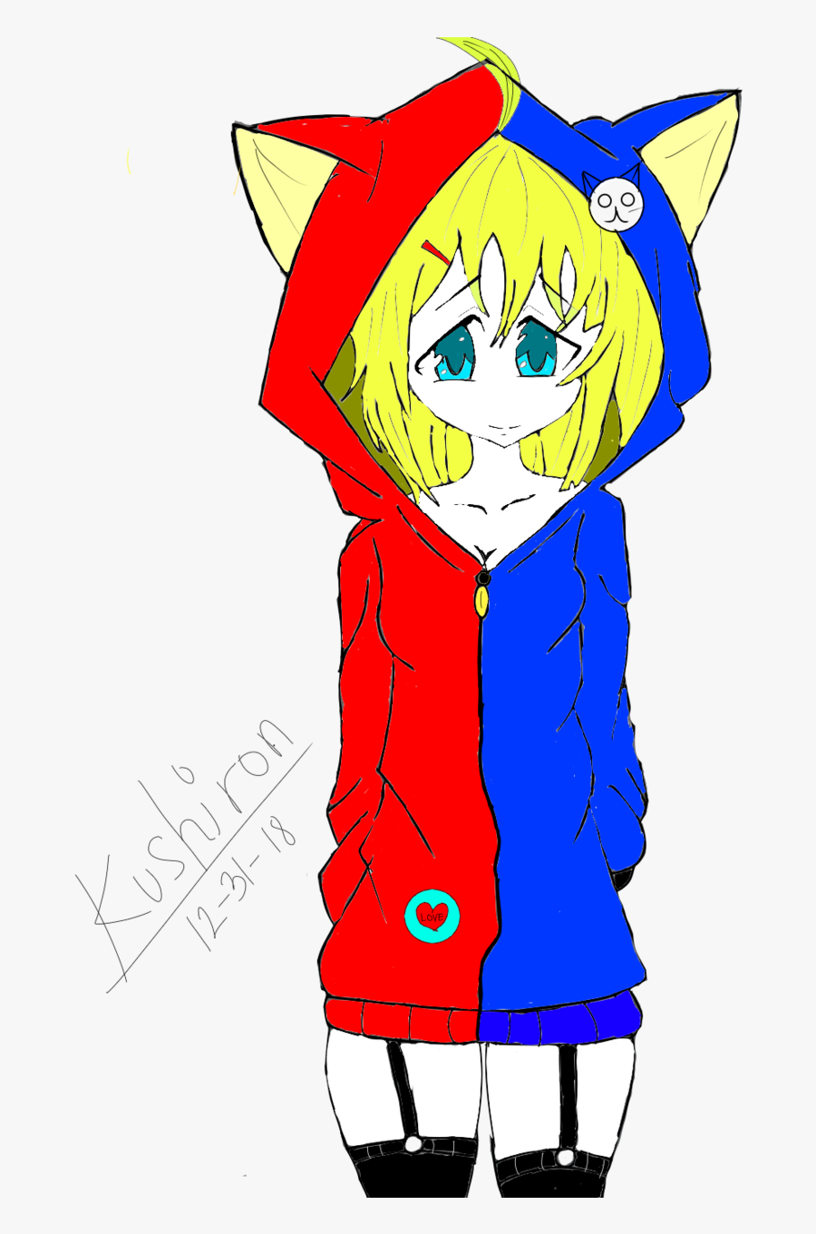 Cute Girl - Cartoon, Transparent Clipart