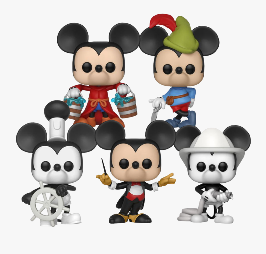Mickey Funko Pop 90th, Transparent Clipart