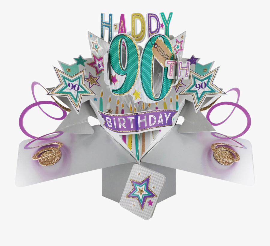 Product Images Of - Transparent 90th Birthday Png, Transparent Clipart