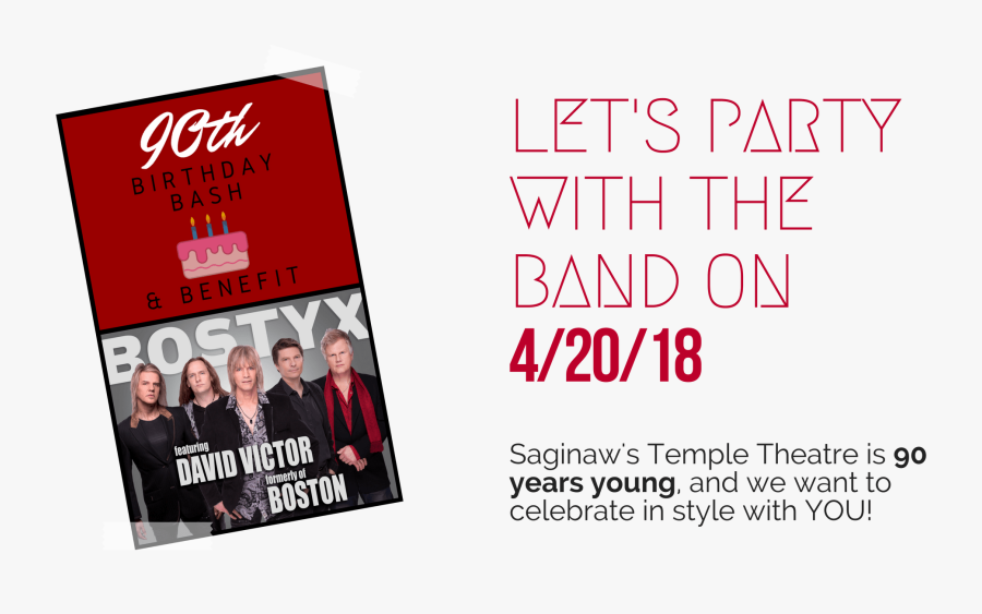 Transparent Birthday Bash Png - Flyer, Transparent Clipart