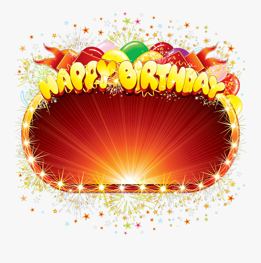 Birthday Cake Happy Birthday To You Clip Art - Happy Birthday Png Frame, Transparent Clipart