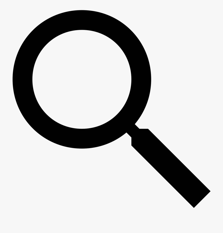 Computers Clipart Magnifying Glass - Magnifying Glass Icon Transparent, Transparent Clipart