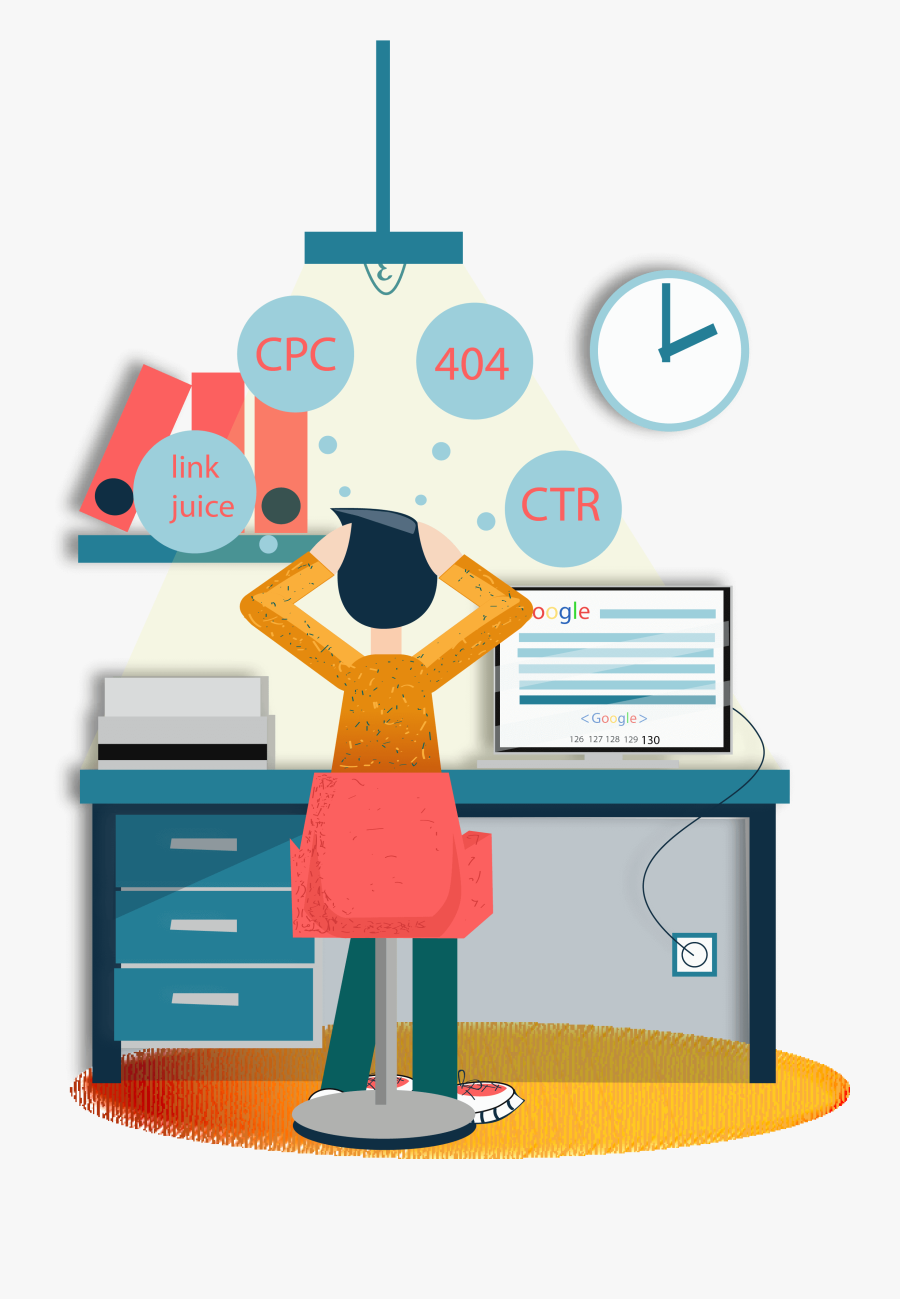 Search Engine Marketing, Transparent Clipart