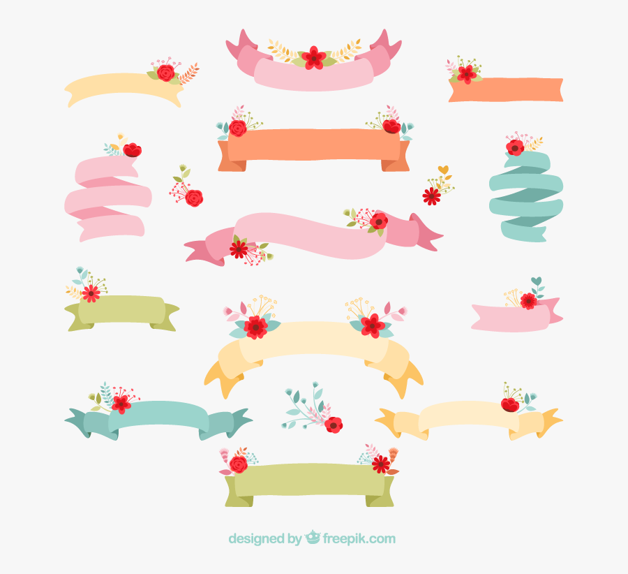 Ribbon, Transparent Clipart
