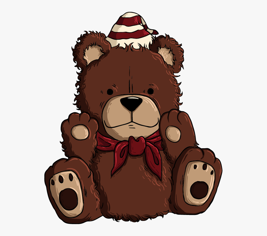 Cartoon Fluffy Bear, Transparent Clipart