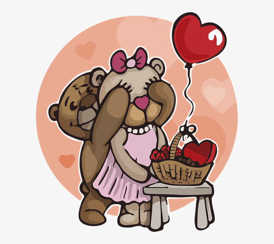 Teddy Bear, Love, Bears, Cute, Fluffy, Fur, Plush - Love You Fun Gif, Transparent Clipart