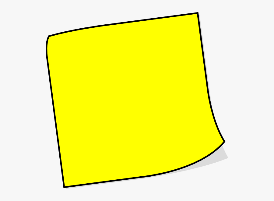 Transparent Yellow Notepad Clipart - Timesheet Clipart Free, Transparent Clipart