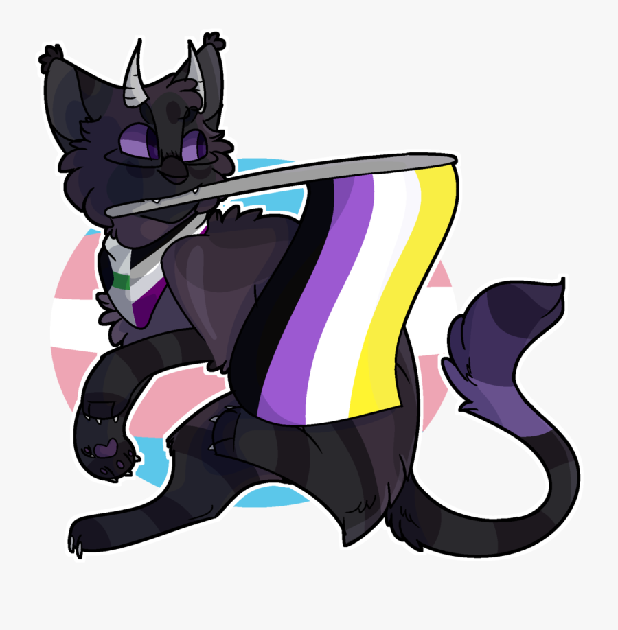 Happy Pride Month Friendly Reminderthis Blog Is Supportive - Cartoon, Transparent Clipart