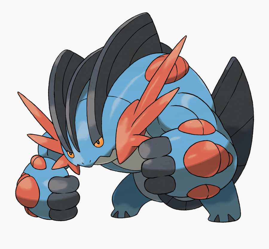 Mega Swampert Pokemon, Transparent Clipart