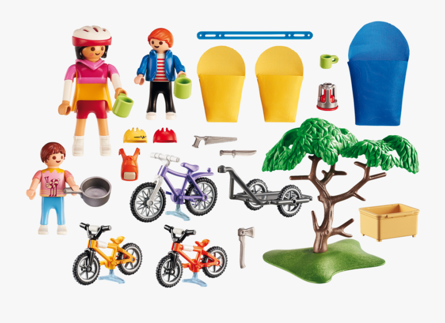 Playmobil Bicycle, Transparent Clipart