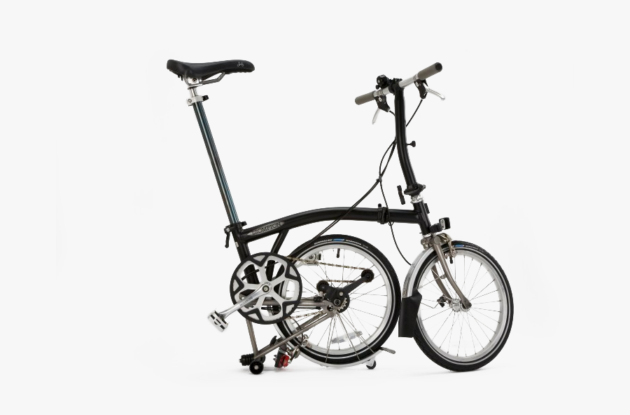 Brompton Bike, Transparent Clipart