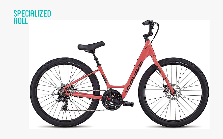 Specialized Roll Elite Low Entry, Transparent Clipart