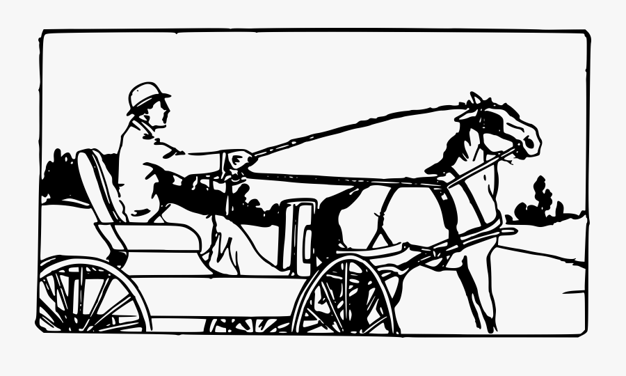Pioneer Clipart Bullock Cart - حصان والعربة, Transparent Clipart