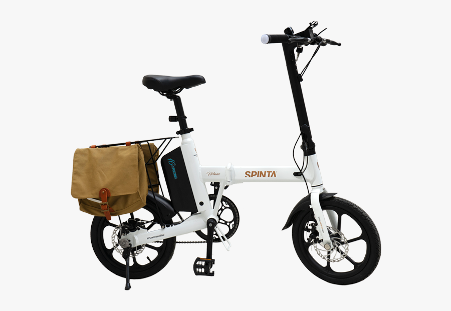 Spinta Urbano16 Con Maletas - Bicycle, Transparent Clipart