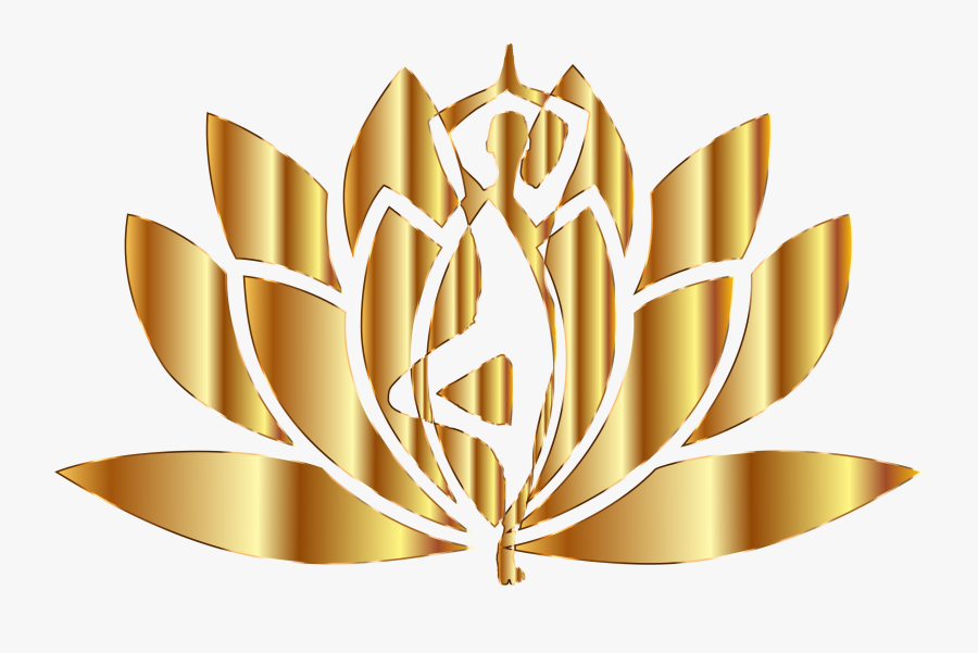 Yoga Clip Lotus Flower - Yoga And Lotus Png, Transparent Clipart
