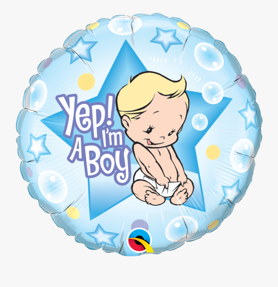 Transparent Balloon Boy Png - Balloon Its A Boy, Transparent Clipart