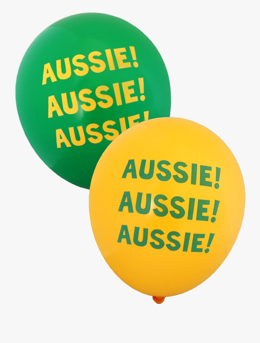 Aussie Aussie Aussie Balloons [1824] - Balloon, Transparent Clipart